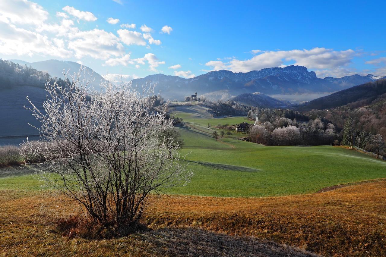 Ferienhof Unterfuehrholzergut Villa Klaus an der Pyhrnbahn Esterno foto