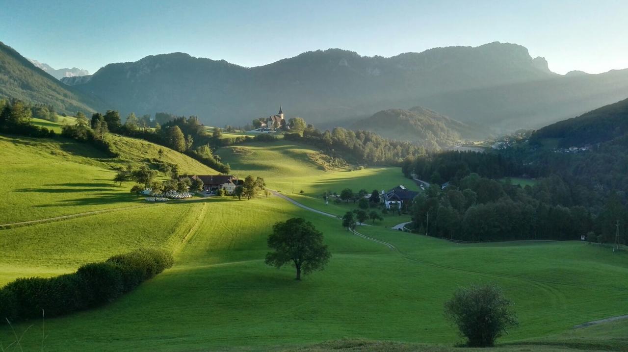 Ferienhof Unterfuehrholzergut Villa Klaus an der Pyhrnbahn Esterno foto